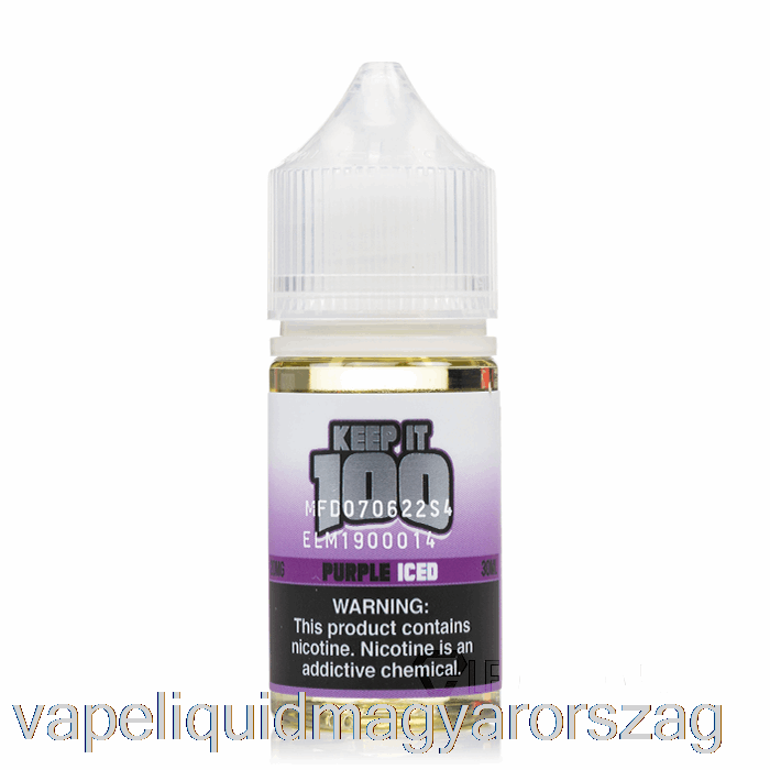 Lila Jeges - Tartsa Meg 100 Só - 30ml 50mg Vape Folyadék